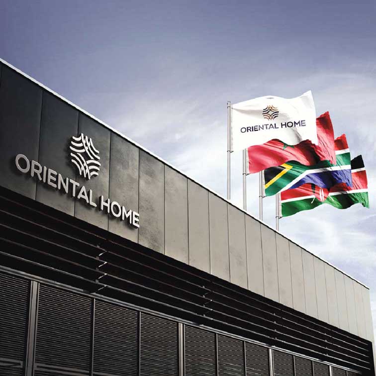 Oriental-Home-flag-textile-Branding-logo-talks