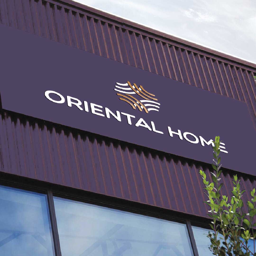 Oriental-Home-sign-textile-Branding-logo-talks