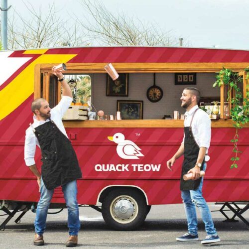 Quack Teow | Food Truck Branding